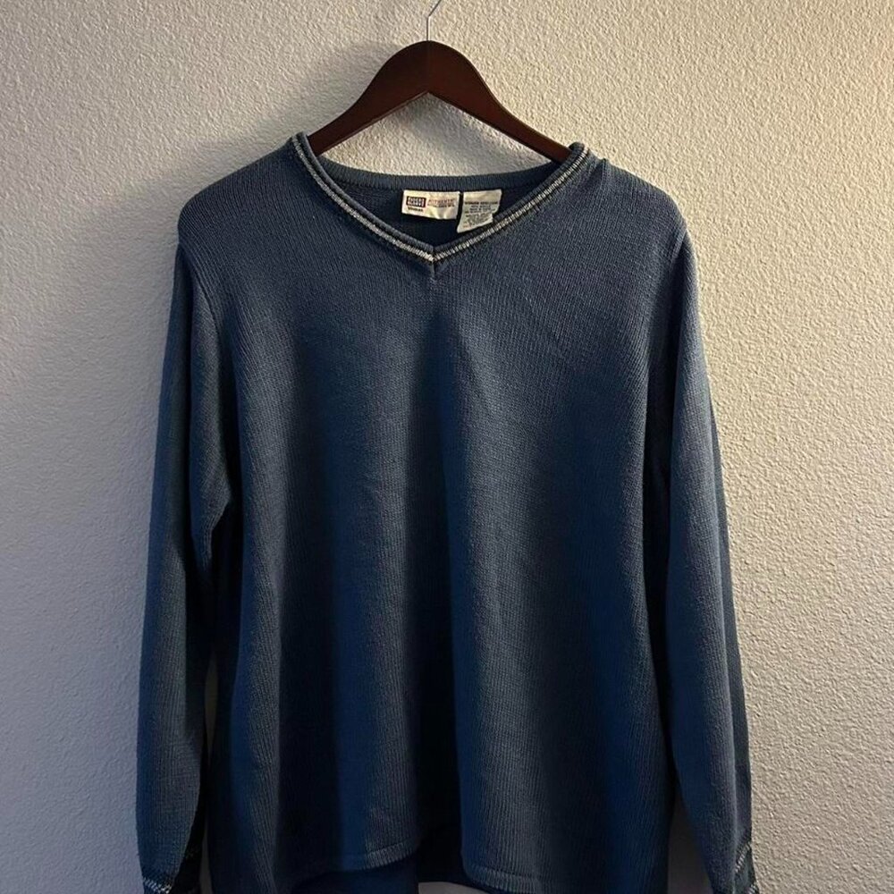 Faded Glory Women's Blue and Navy Jumper